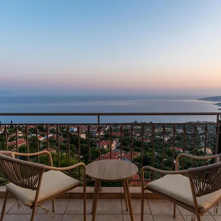 Вилла Trithea Seaview With Pool Quiet And Relaxing
